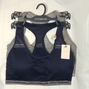 Lucky Brand Racerback Bra Lot of 2